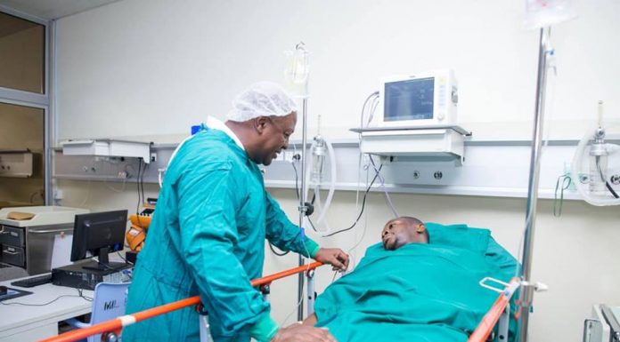 PHOTOS: Mahama visits victims of Ayawaso West Wuogon by-election violence.