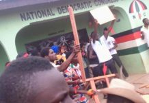 One shot dead, Two injured at NDC party office in Kumasi