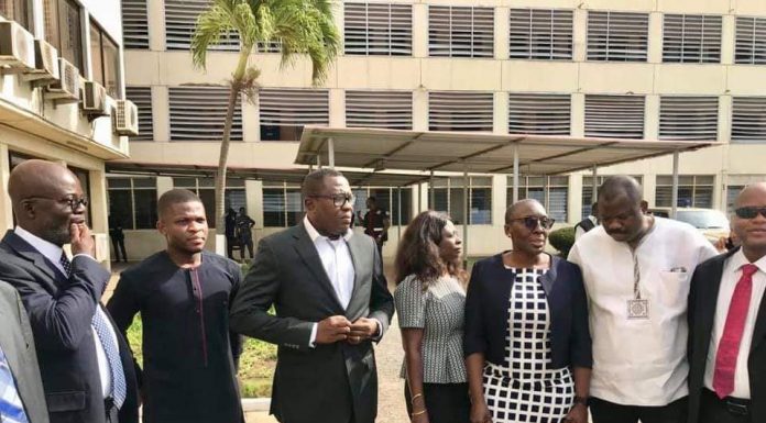 PHOTOS: Ofosu Ampofo finally reports to CID over leaked tape
