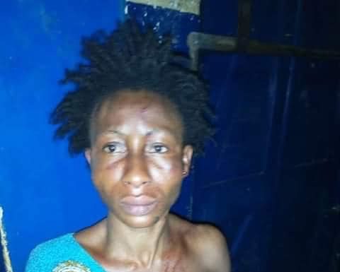 PHOTOS: Missing one-year-old boy thief recued in Effiakuma,suspect in police grips