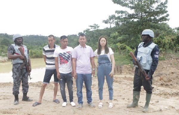 33 Chinese, 72 other foreigners arrested over galamsey in 2019 – Operation Vanguard
