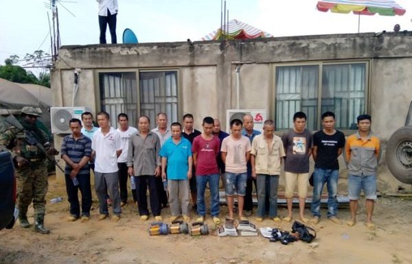 50 suspected illegal miners arrested
