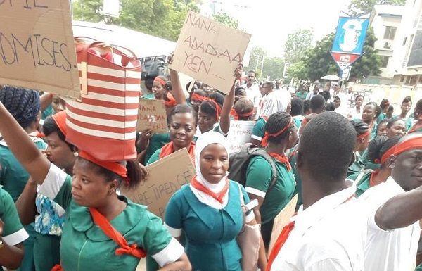 Release our leaders or we’ll take them out by force – Unemployed Nurses to Police