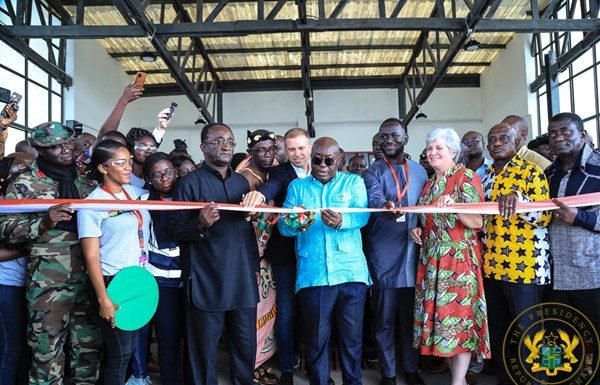 President Akufo-Addo Commissions 2nd Medical Drone Distribution Centre In Mampong.