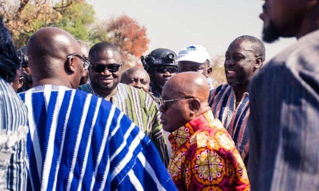 President cuts sod for State Housing Project in Bolgatanga