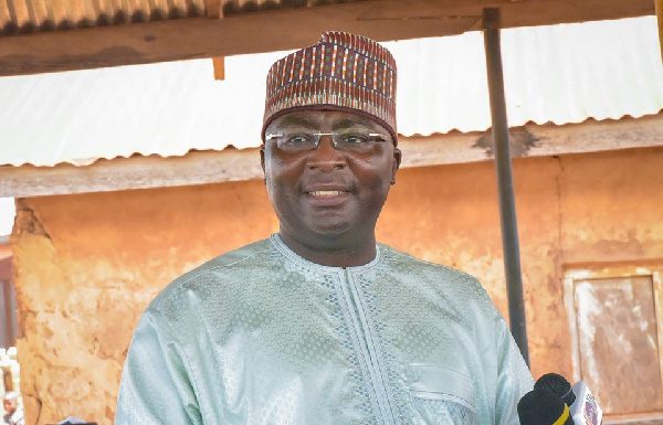 Massive infrastructure coming – Bawumia to North East chief
