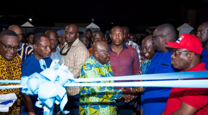 Photos: President commissions SHC’s Marlow court development in Adenta