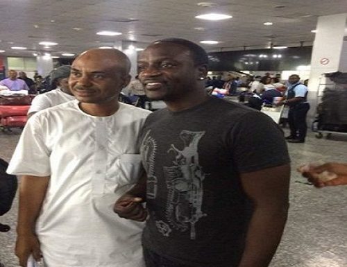 JUST IN: Akon arrives in Ghana