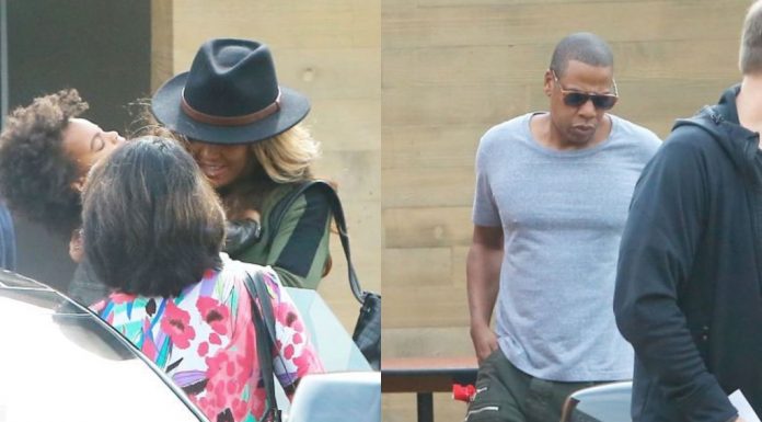 Jay Z, Beyoncé and Blue Ivy finally arrive in Ghana