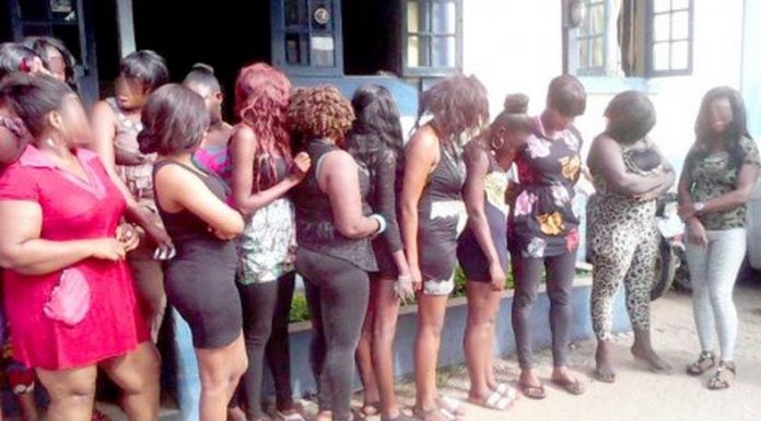 Coronavirus has affected our business- Prostitutes complain.