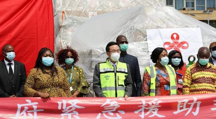 PHOTOS: Medical supplies from China to combat COVID-19 arrive