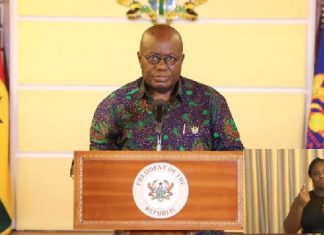Akufo-Addo Addresses Nation Tonight
