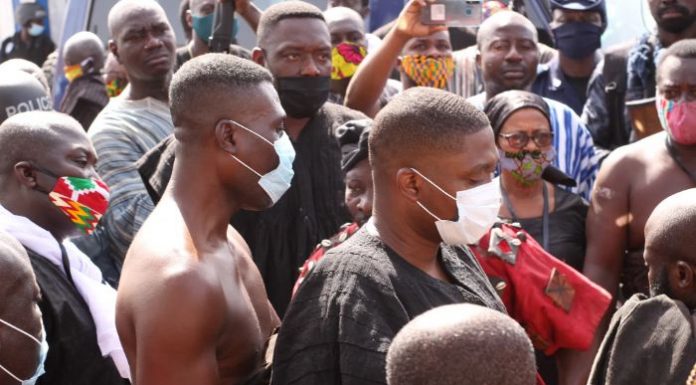 Arrested four Akuapim chiefs pay GH¢48,576 fine