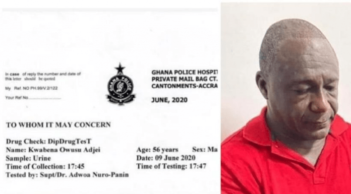 NDC Prophet Kwabena Owusu Agyei Test Positive For Weed & Tramadol