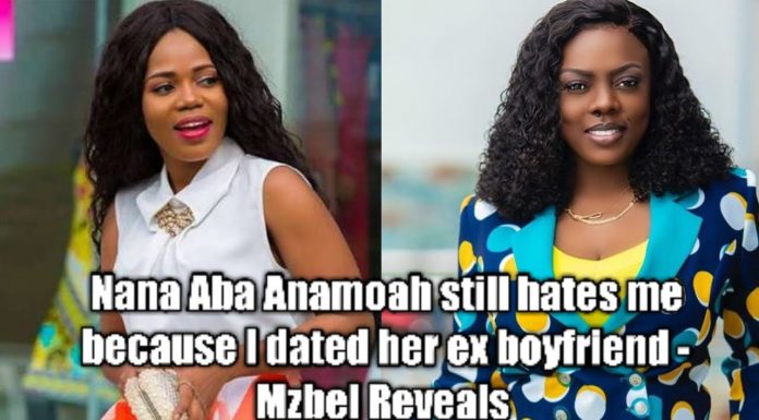 Video: Nana Aba Anamoah hates me because I dated her ex – Mzbel