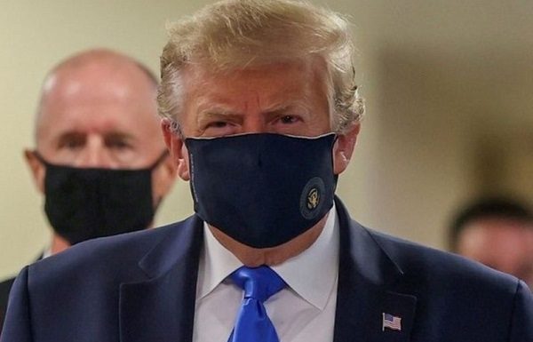 Coronavirus: Trump makes U-turn as he finally wears mask in public