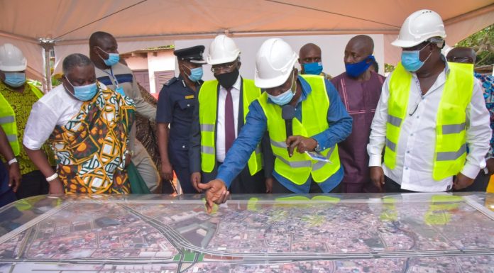 “Year of Roads” on course as Bawumia cuts sod for Accra-Tema Beach Road