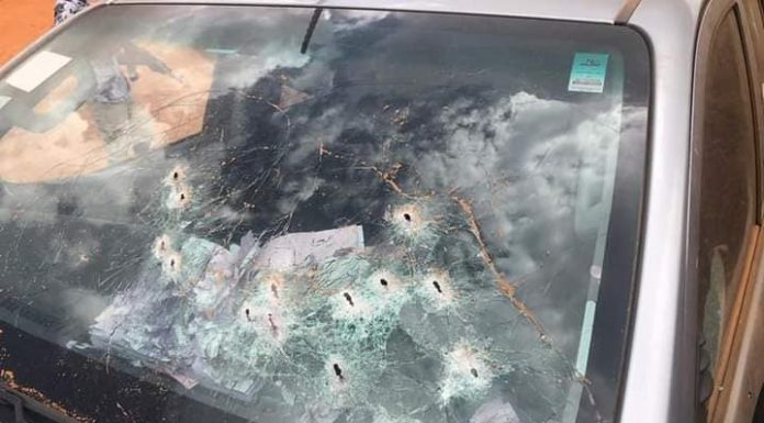 Photos: Bank staff shot dead, police officer wounded in bullion van attack