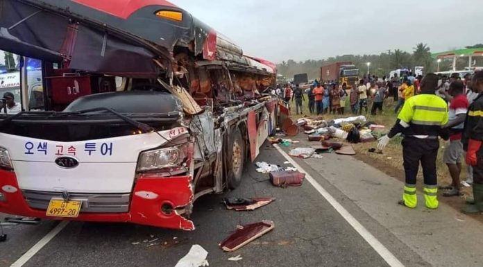Just In: 11 perish in kyekyewere accident on Accra-Kumasi Highway