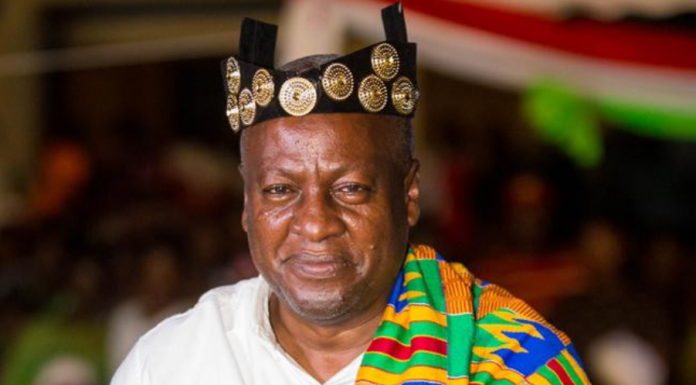 Mahama enstooled as Nkosuohene at Apesika in Bono Region