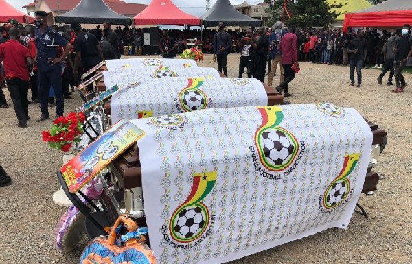 Offinso accident victims buried