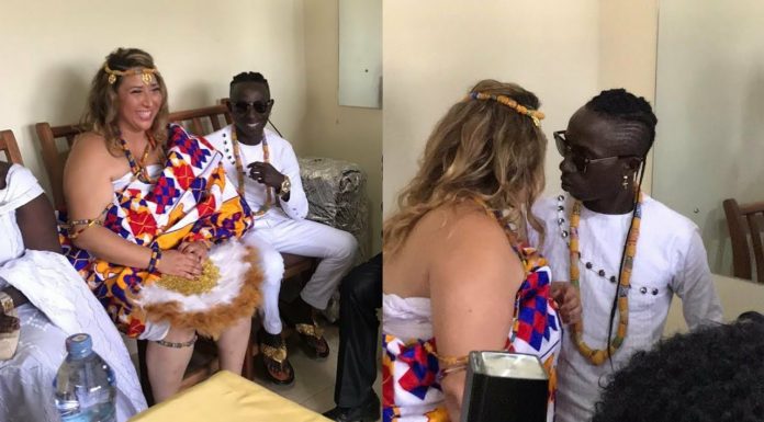 Patapaa marries german girlfriend in Swedru