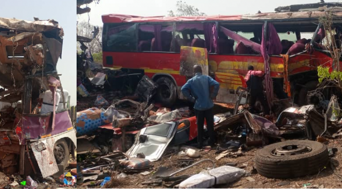 Photos: 17 dead in gory accident on Buipe-Tamale highway