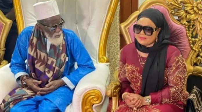 Repented Nana Agradaa visits Chief Imam for blessings