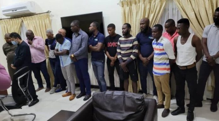 National Security Arrests 13 Fake Currency Gang