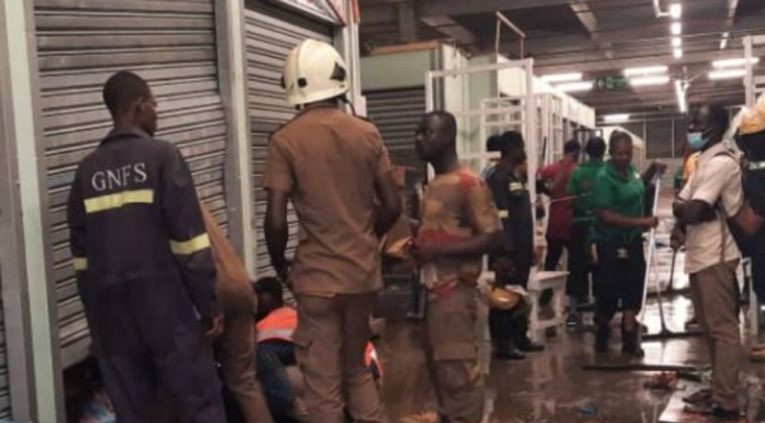Fire guts new Kejetia Market