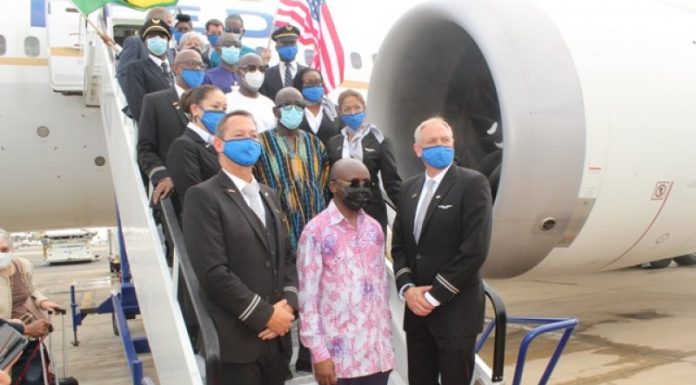 United Airlines resumes operations in Ghana