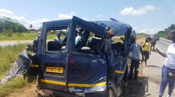 Two Die In Gory Accident at Kyekyewere (Photos)