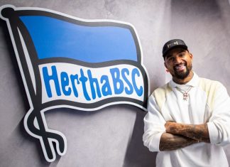 Ghana Forward KP Boateng Rejoins Hertha Berlin after 14-Years