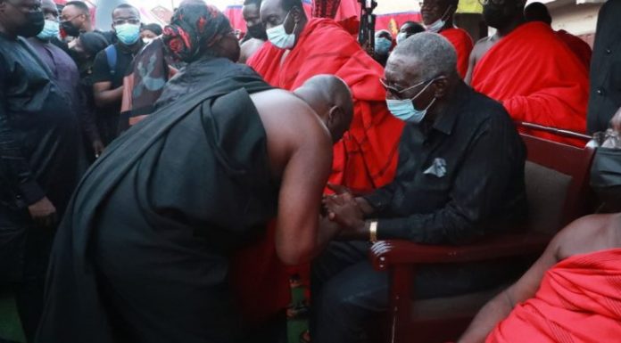 Bawumia, Samira Attend Kufuor’s Sister burial