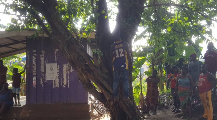 Murder suspectCommits Suicide at Koforidua Nsukwao (photos)