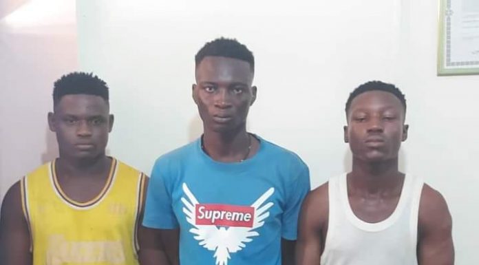 Three Suspected Armed Robbers Arrested in Upper East