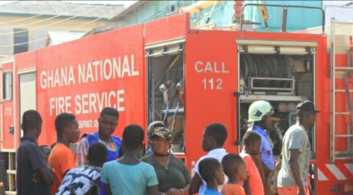 Fire Outbreak In Sekondi Kills 66-Year-Old Woman.