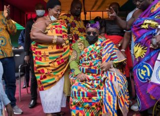 Akufo-Addo Enstooled As ‘Nkosohene’ At Chiraa
