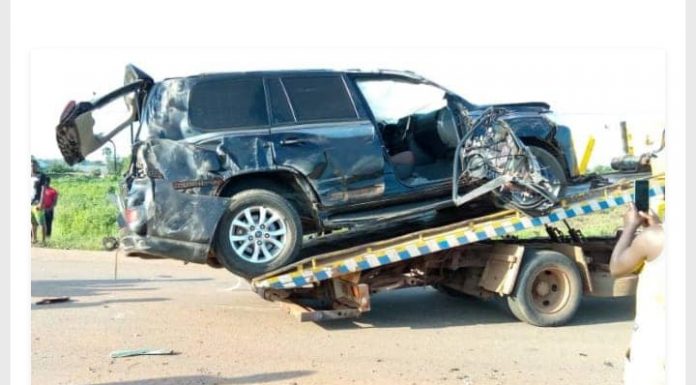 Two MPs survive car crashes in Bono and Volta