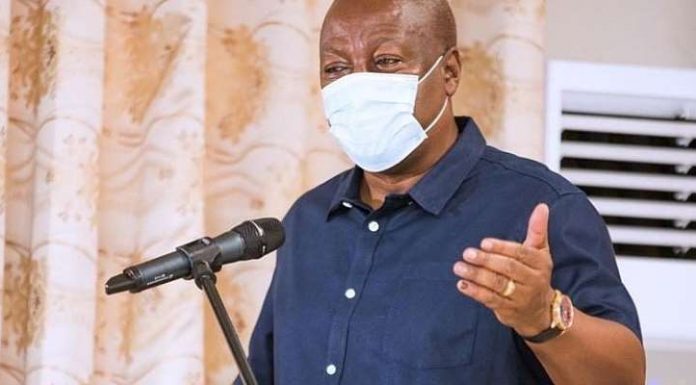 Gov’t general incompetence, corruption are the cause of hardships in the country – Mahama