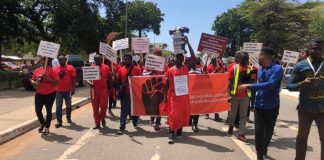 National Association Of Law Students Demonstrates Over GSL’s Entrance Exams Palaver.