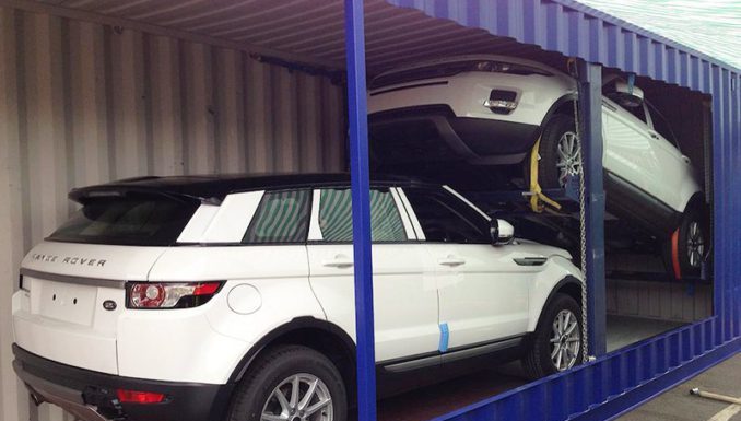US Customs And Border Protection Officers Intercept Stolen Cars Destined To Ghana.