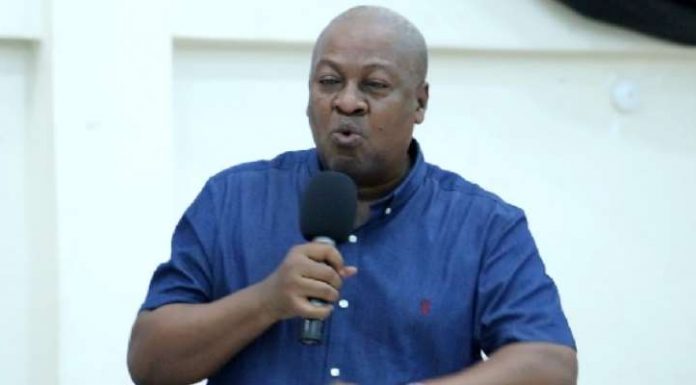 Akufo-Addo is more interested in sod-cutting than completing existing hospitals – Mahama
