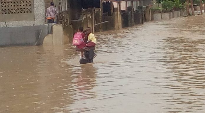 Girl, 10, Missing After Heavy Downpour in Koforidua