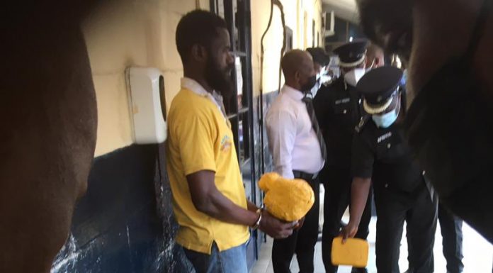 36-year-old painter nabbed with 228 slabs of Indian hemp