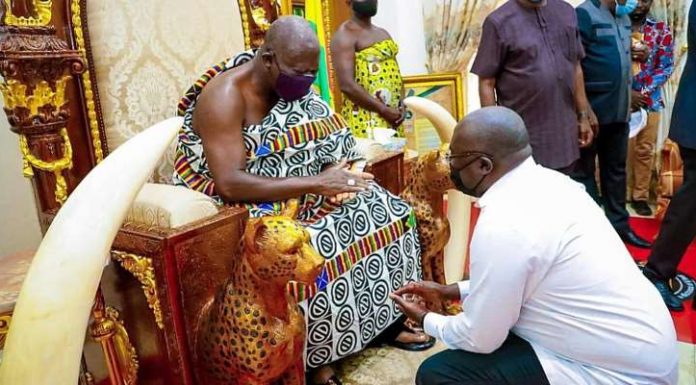 ‘I Have No Father Nor Mother, You Are My Everything’ – Bawumia Tells Otumfuo.