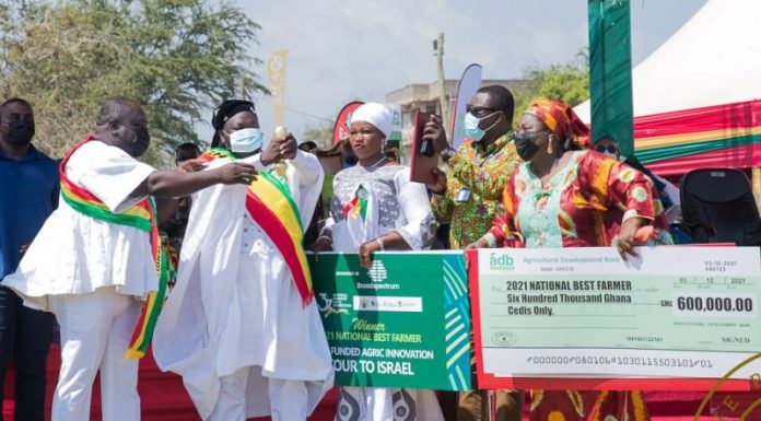 Mashud Mohammed Succeeds Solomon Kwadwo Kusi As National Best Farmer.