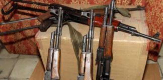 Police Arrests Six Suspects Involved In Illegal AK47 Transaction.