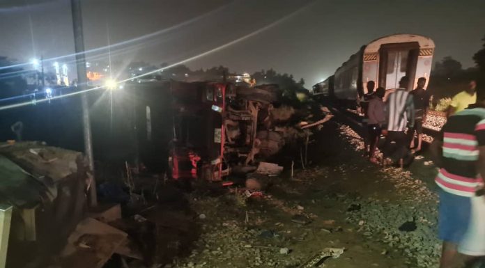 Another Train Crush In Sekondi Injures Three.