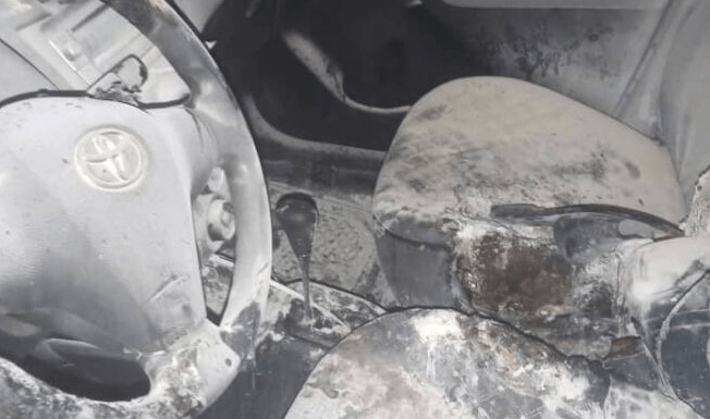Suspected car thieves set Bolt driver ablaze at Takoradi